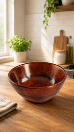 Handcrafted Wooden Serving Bowl
